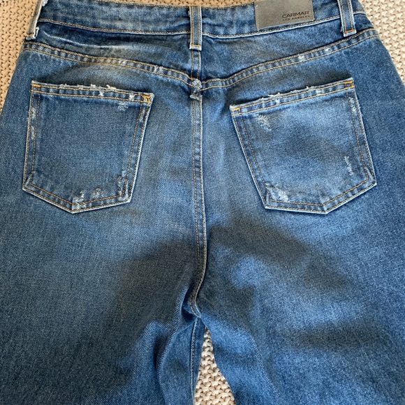 Carmar jeans straight leg with distressing sz 28 - Picture 3 of 4